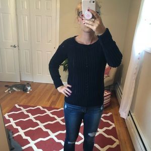 Cable knit Jcrew cardigan